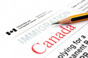 Canada visa application